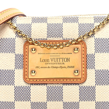 Louis Vuitton Damier Azur Eva Clutch 7 of 9