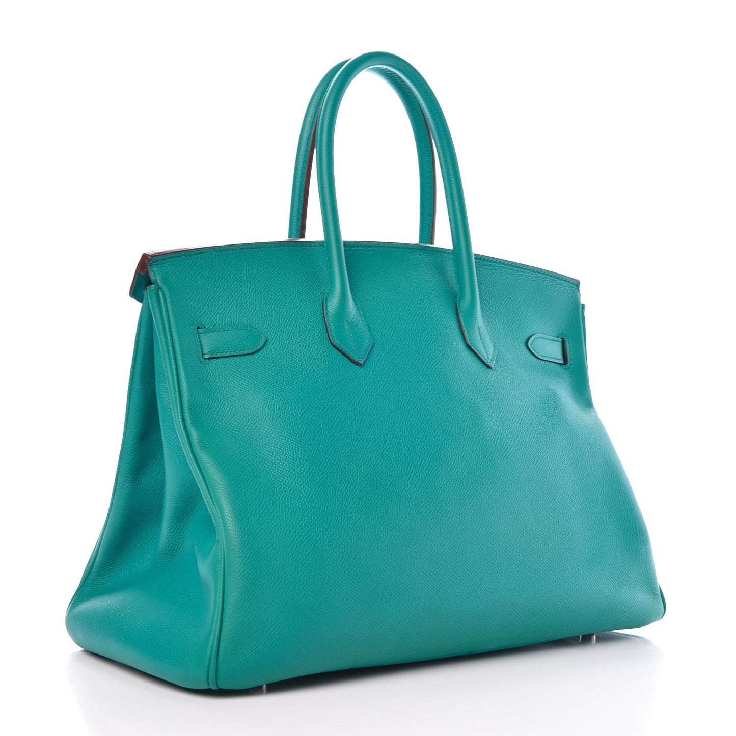 Epsom Birkin 35 Bleu Paon