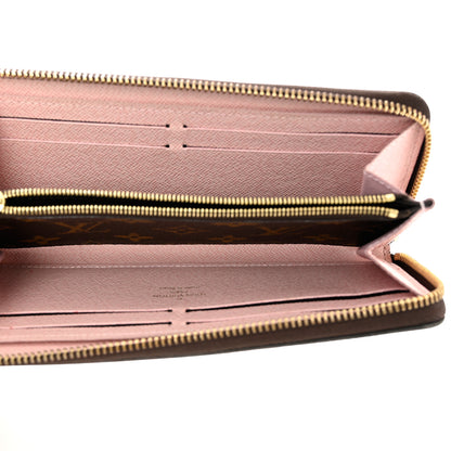 Louis Vuitton Monogram Clemence Wallet Rose Ballerine 5 of 7