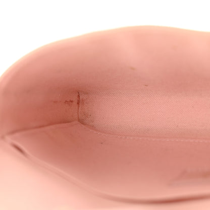 Louis Vuitton Damier Azur Pochette Felicie Chain Wallet Rose Ballerine 12 of 15