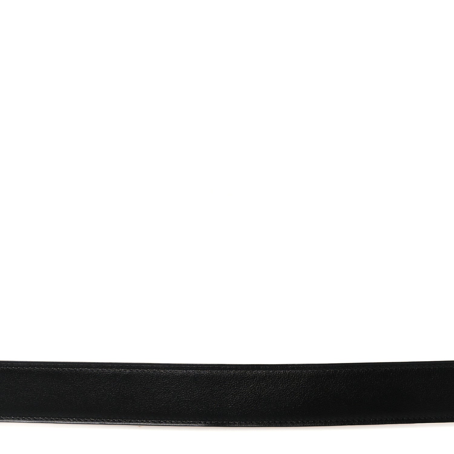 Hermes Box Togo 32mm Martelee H Belt 90 Black Orange 5 of 6