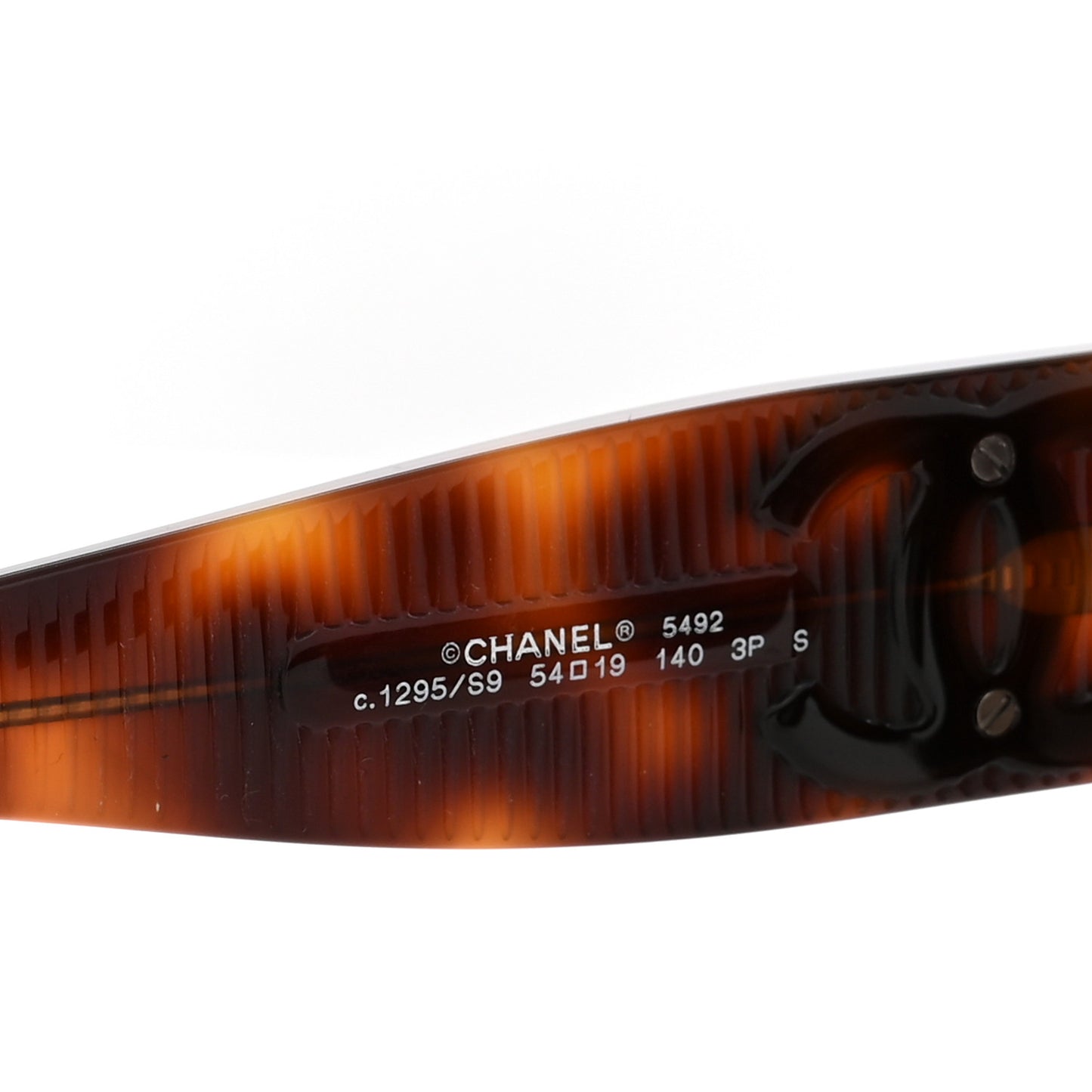 Acetate Polarized Butterfly Large CC Sunglasses 5492-A Tortoise