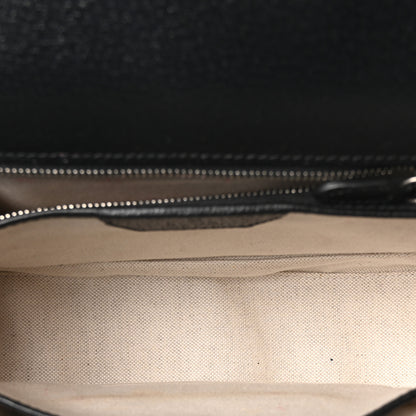 Gucci GG Supreme Monogram Studded Calfskin 100 Centennial Geometric Medium Bamboo 1947 Top Handle Bag Beige Ebony Multicolor 6 of 12