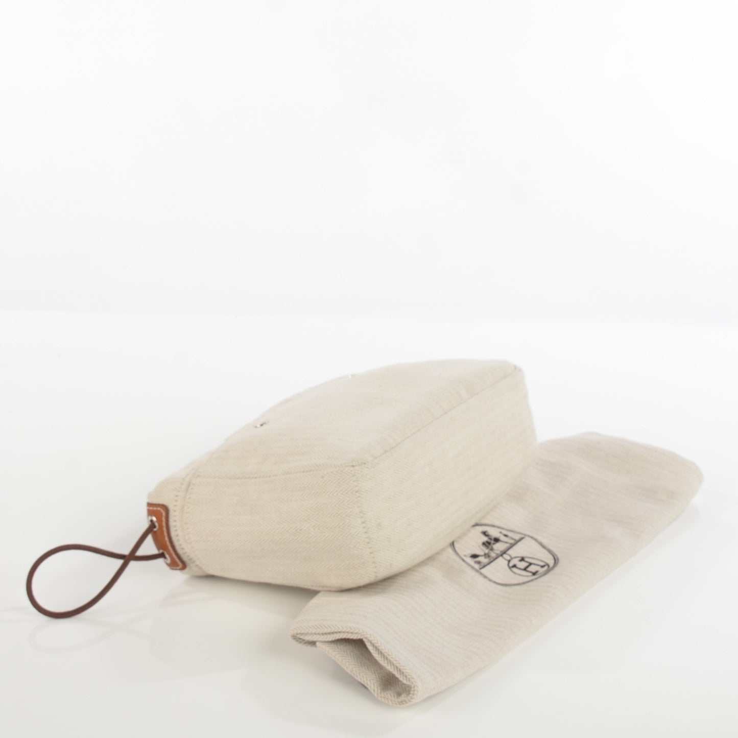 Canvas Barenia Fourbi 20 PM Pouch Naturel Fauve