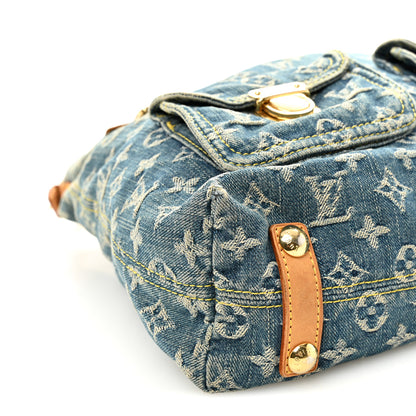Louis Vuitton Denim Baggy GM Blue 8 of 13