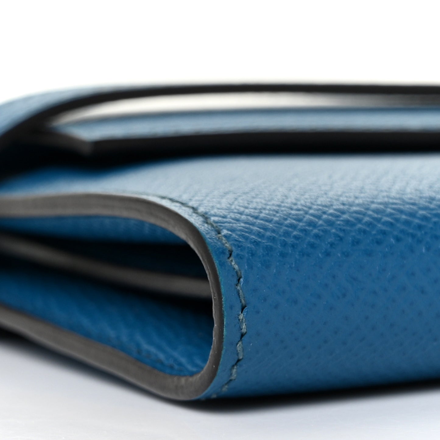 Epsom Kelly Longue Wallet Bleu Izmir