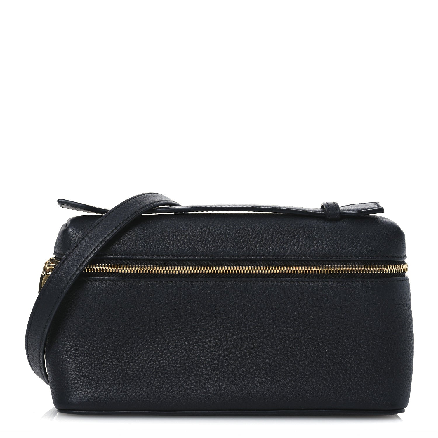 Loro Piana Tender Calfskin L19 Extra Pocket Pouch Black 1 of 11