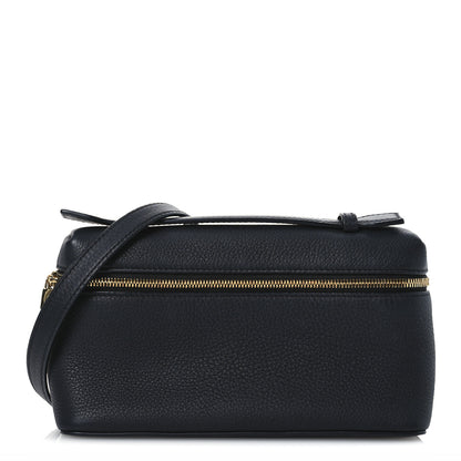 Loro Piana Tender Calfskin L19 Extra Pocket Pouch Black 1 of 11