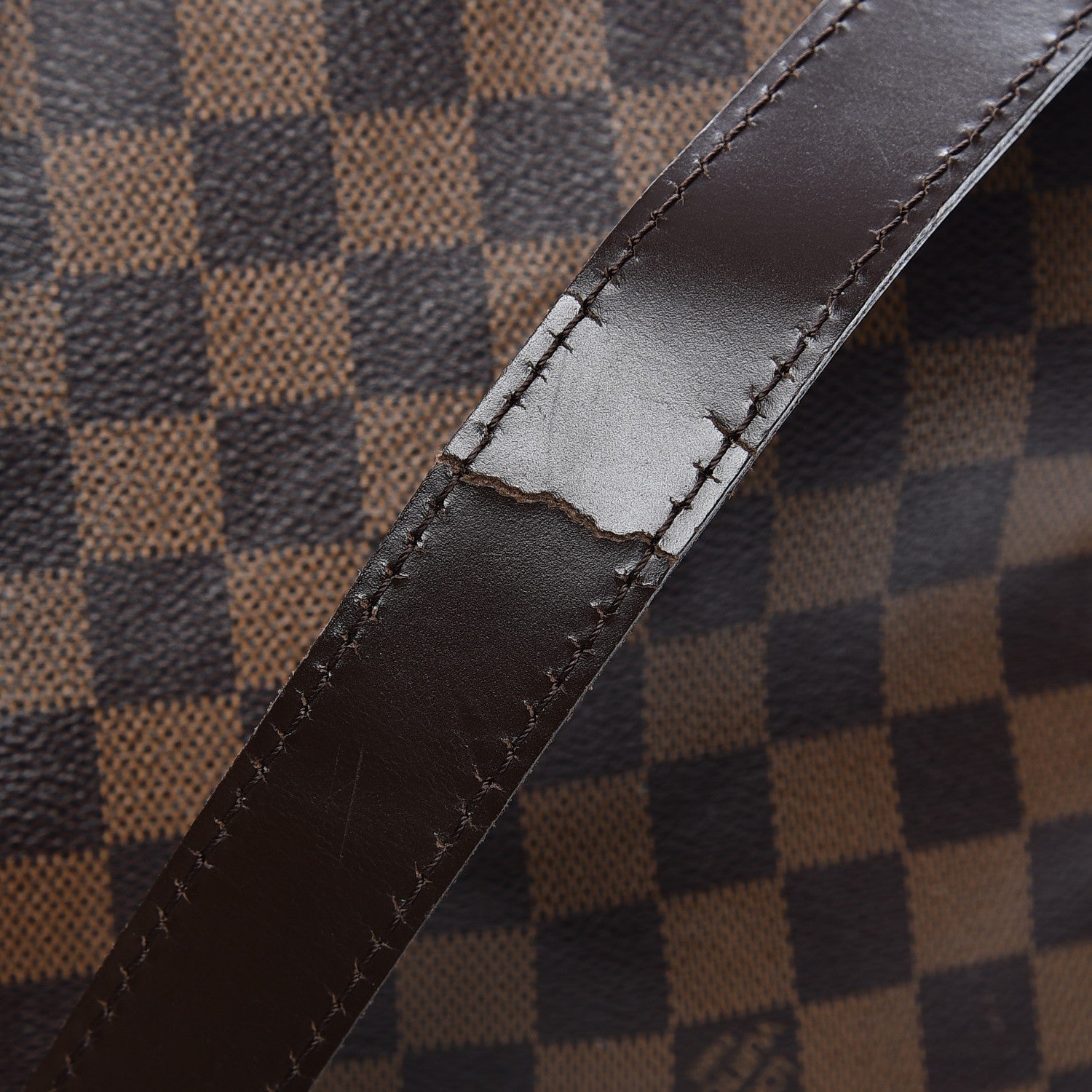 Louis Vuitton Damier Ebene Keepall Bandouliere 45 16 of 17