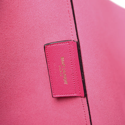 Saint Laurent Calfskin Large Shopping Tote Fuchsia 8 of 12