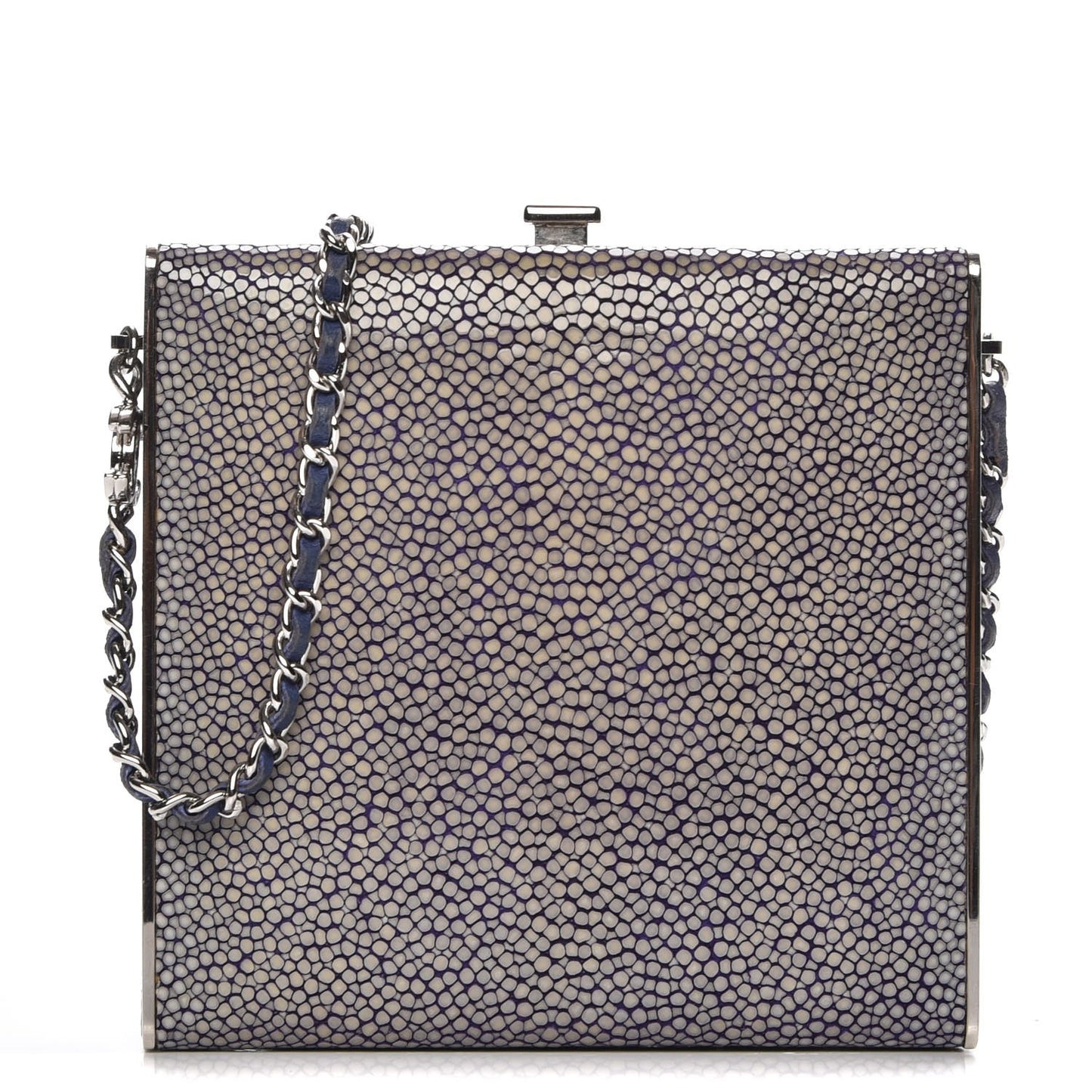 Stingray Box Clutch Blue