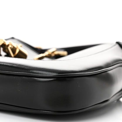 Gucci Boarded Dyana Lux Calfskin Small Jackie 1961 Hobo Black 10 of 10