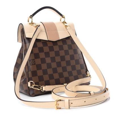 Louis Vuitton Damier Ebene Clapton Backpack Creme 3 of 11