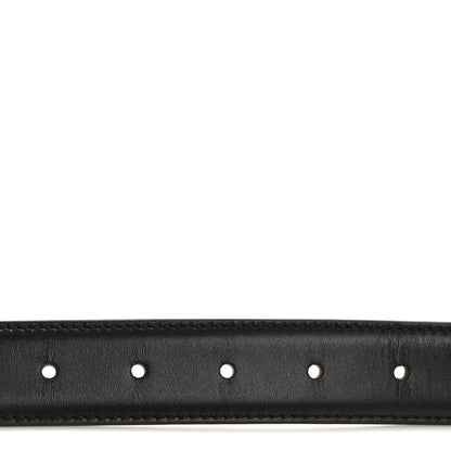 Khaite Calfskin Benny Belt 85 34 Black 3 of 8
