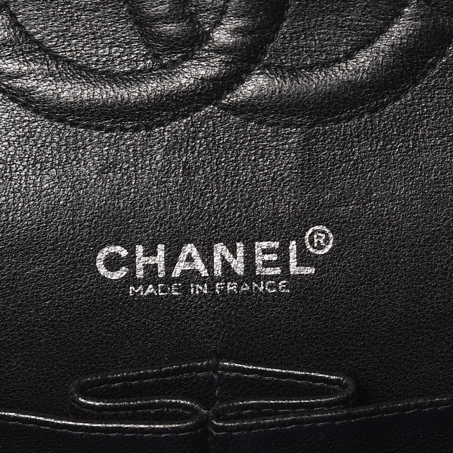 Chanel Caviar Quilted Medium Double Flap Black 8 of 10