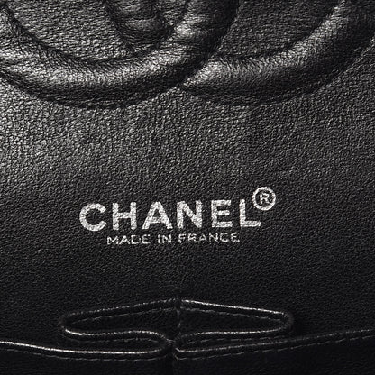 Chanel Caviar Quilted Medium Double Flap Black 8 of 10