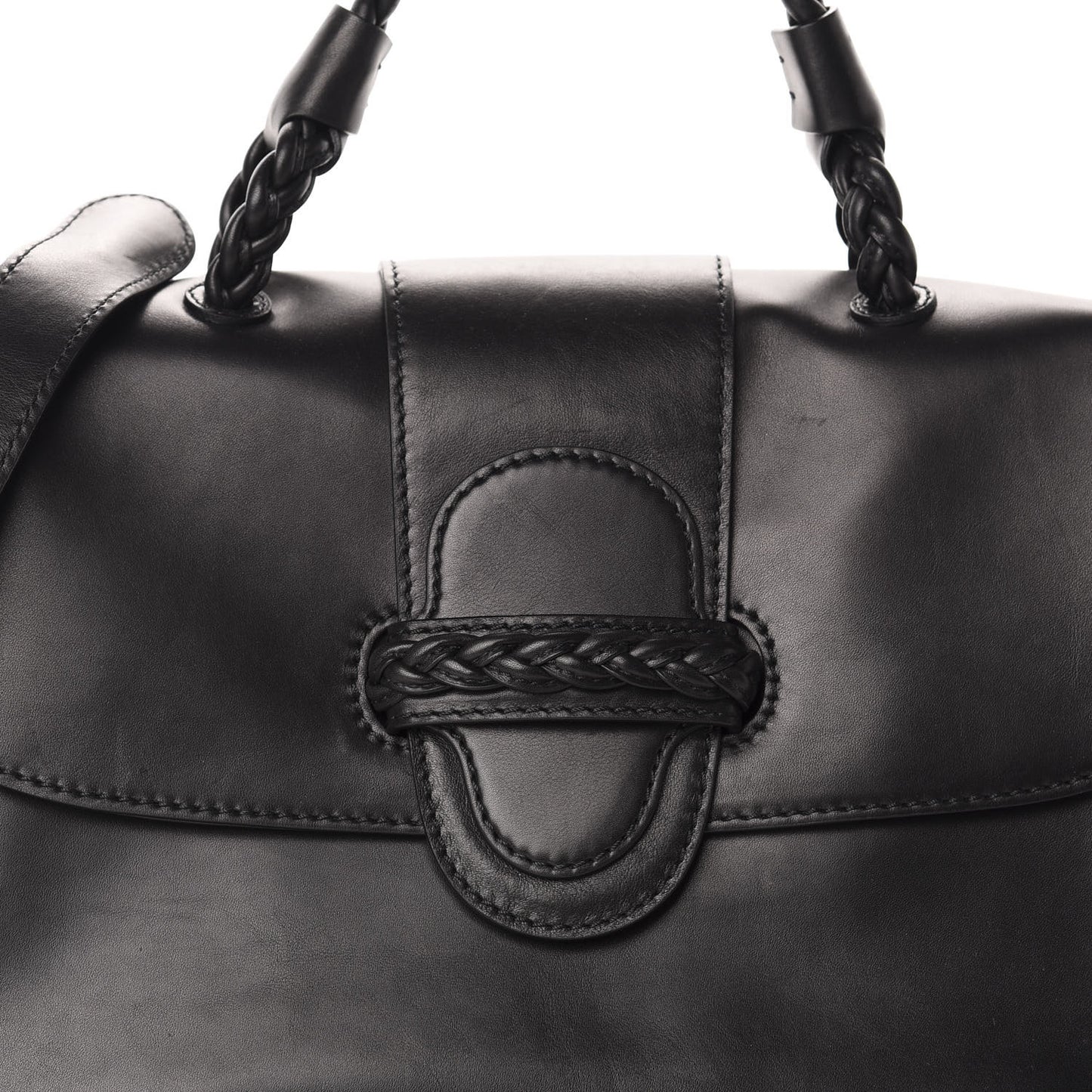 Calfskin Histoire Flap Black