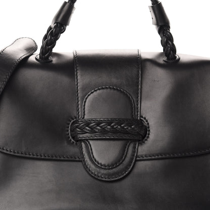 Valentino Garavani Calfskin Histoire Flap Black 10 of 10