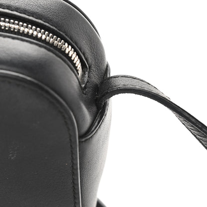 Balenciaga Calfskin Logo XS Everyday Camera Bag Black 9 of 10