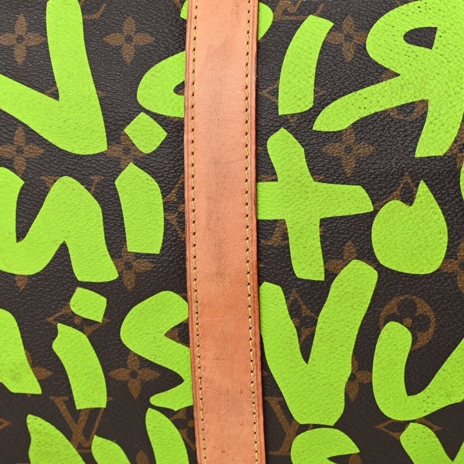 Louis Vuitton Monogram Graffiti Keepall 50 Green 11 of 17