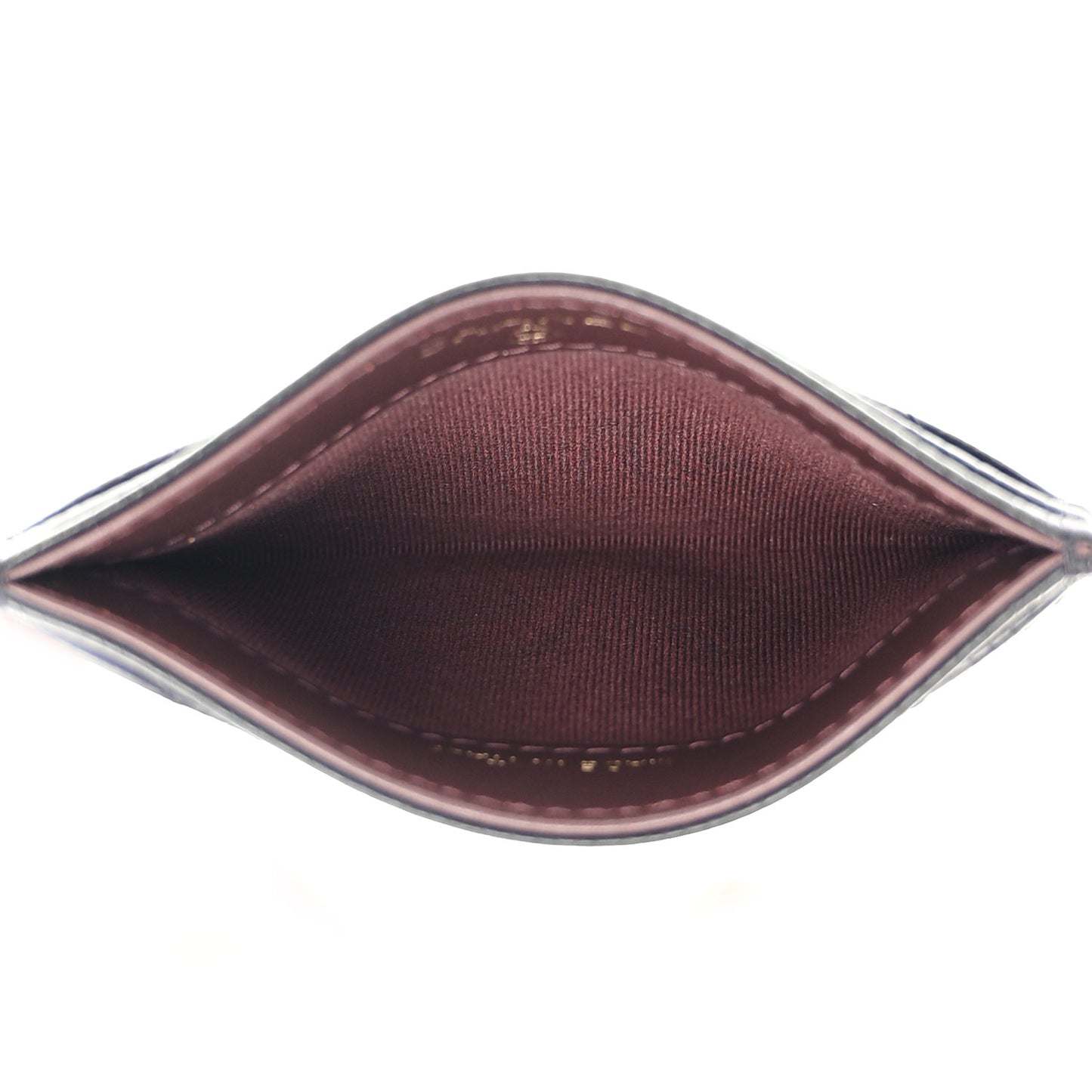 Caviar Quilted Card Holder Black