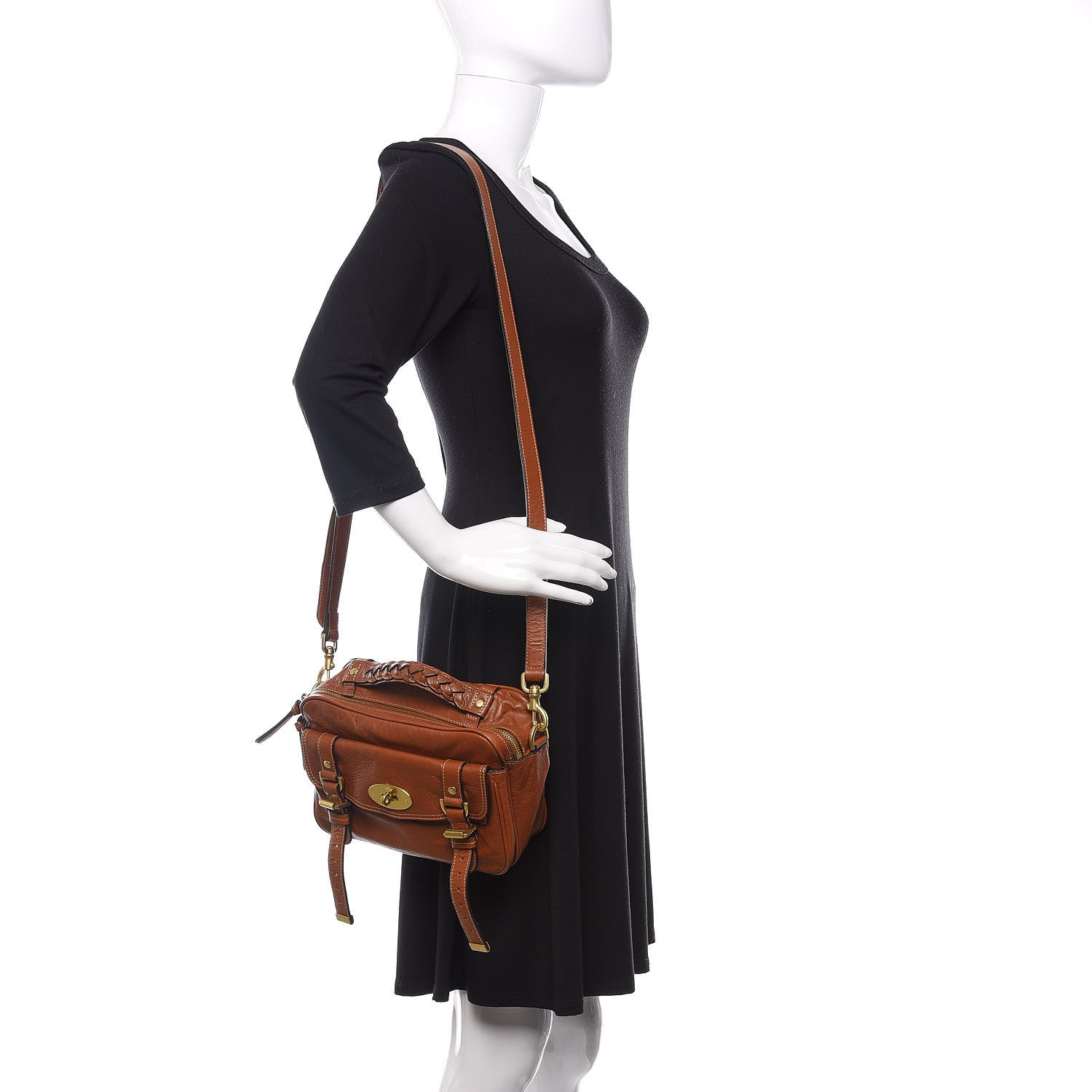 Mulberry Soft Buffalo Postmans Lock Camera Bag Oak 2 of 11