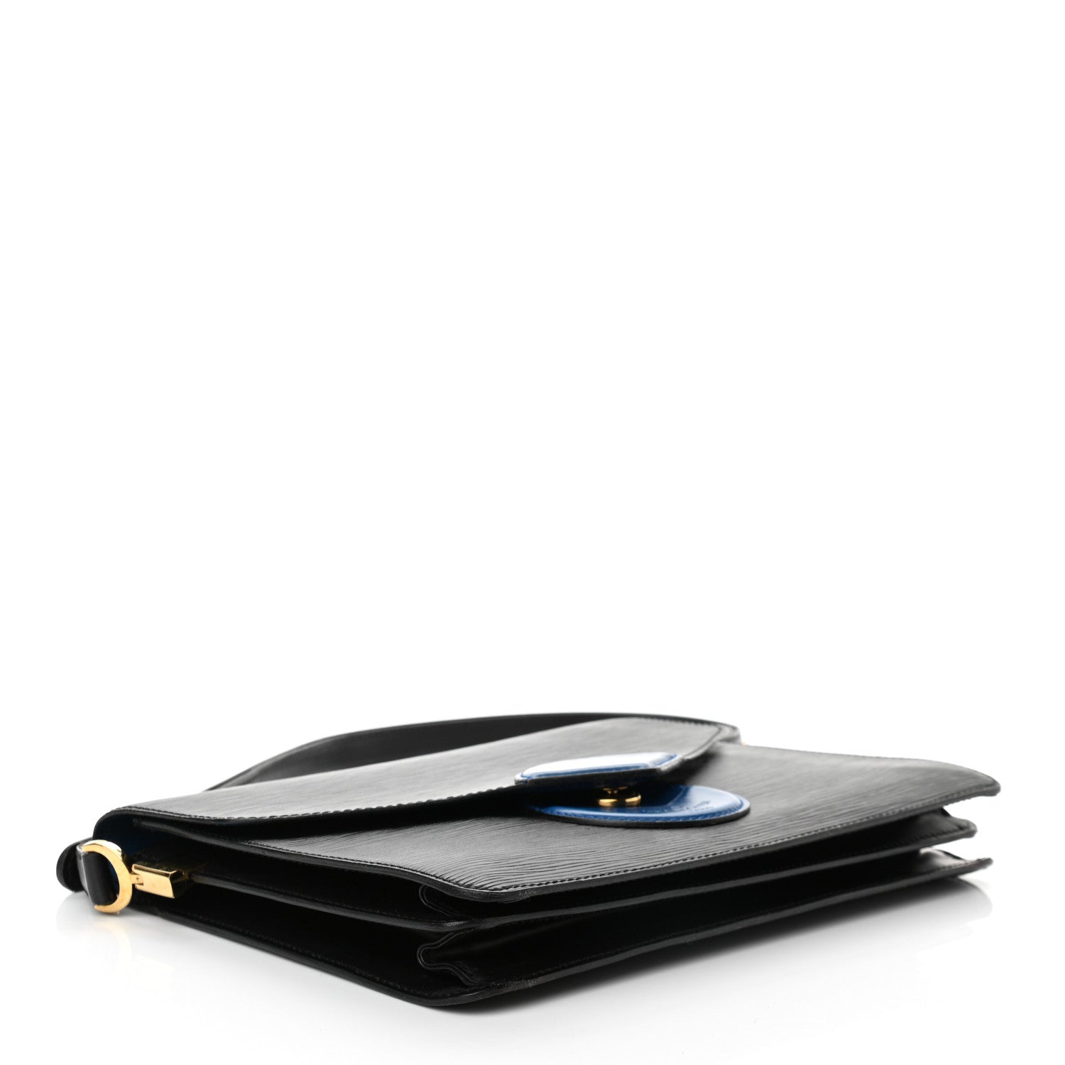 Louis Vuitton Epi Hoche Black Blue 4 of 10