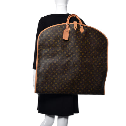 Louis Vuitton Monogram Garment Cover 2 Hangers 2 of 13