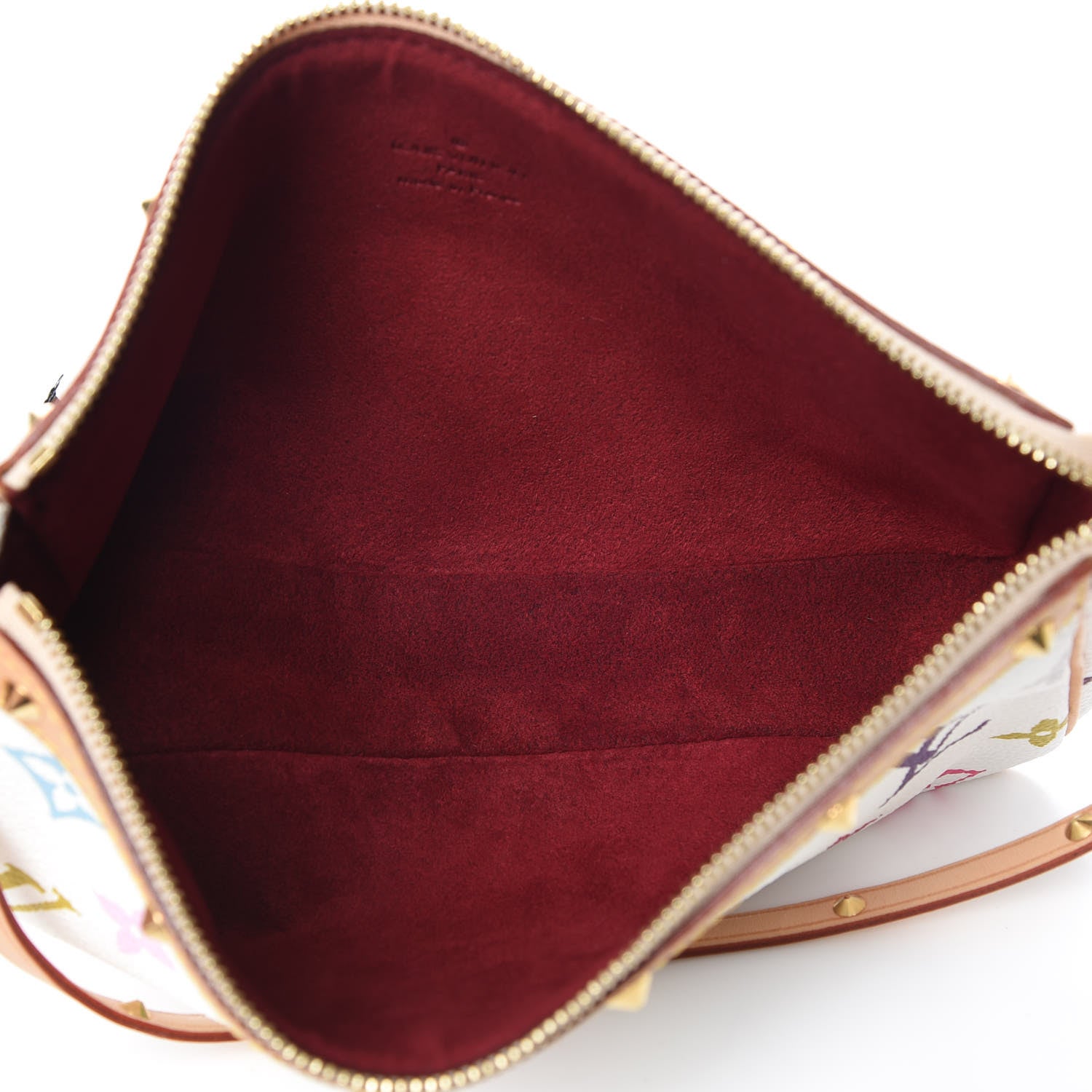 Louis Vuitton Monogram Multicolor Pochette Accessories White 5 of 9