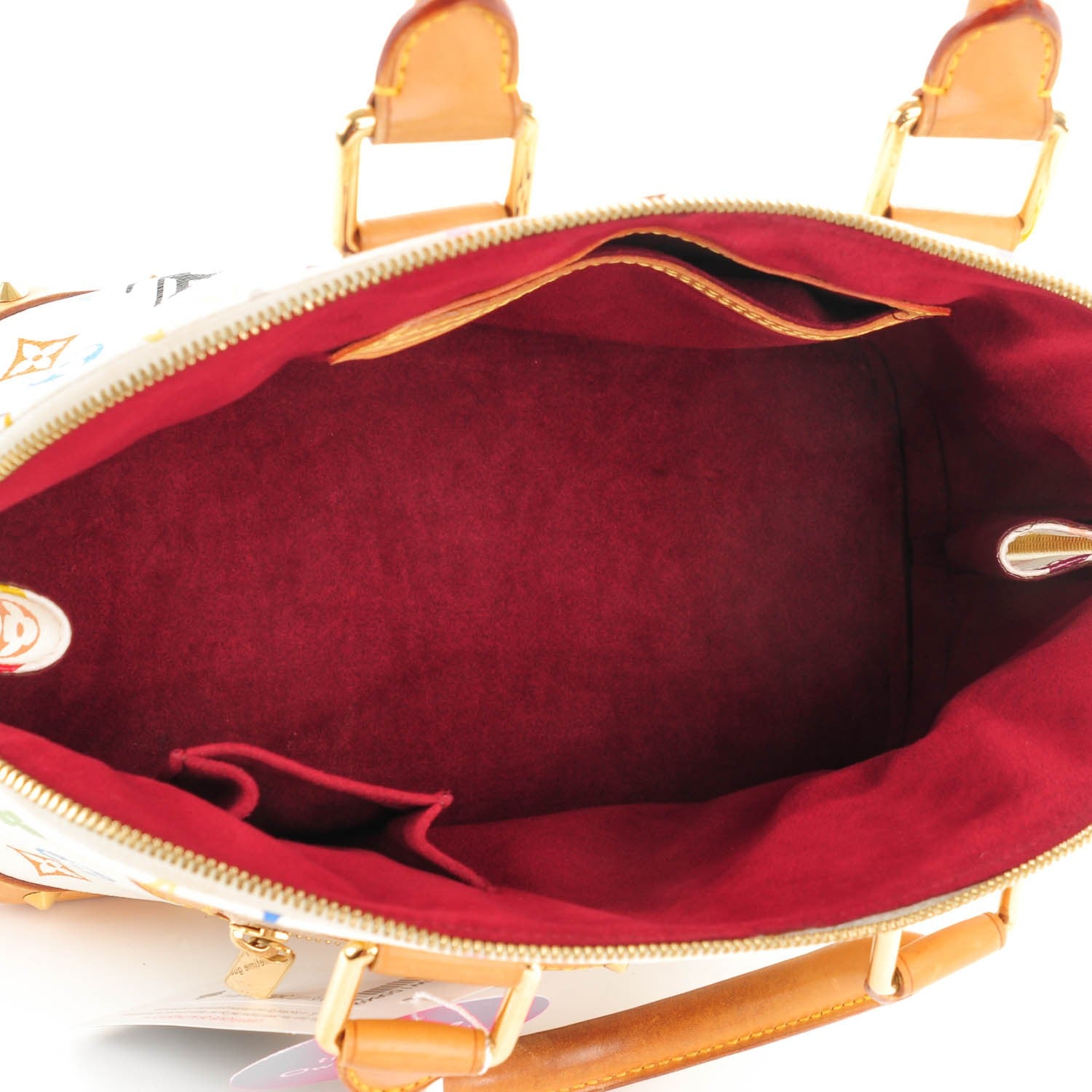 Louis Vuitton Monogram Multicolor Alma White 7 of 8