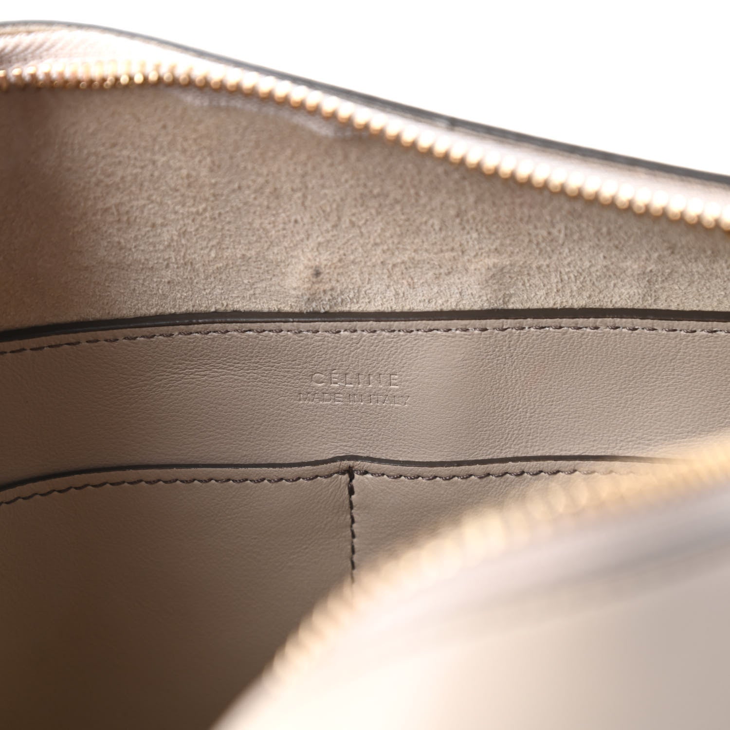 Celine Lambskin Small Soft Cube Satchel Light Taupe 8 of 9