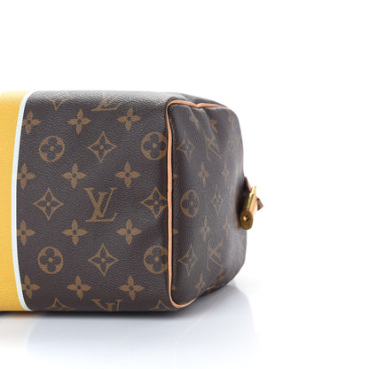 Louis Vuitton Monogram My LV Heritage Speedy 25 Yellow White 9 of 9
