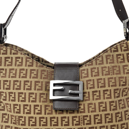 Fendi Zucchino Vitello Hobo Tobacco 16 of 16