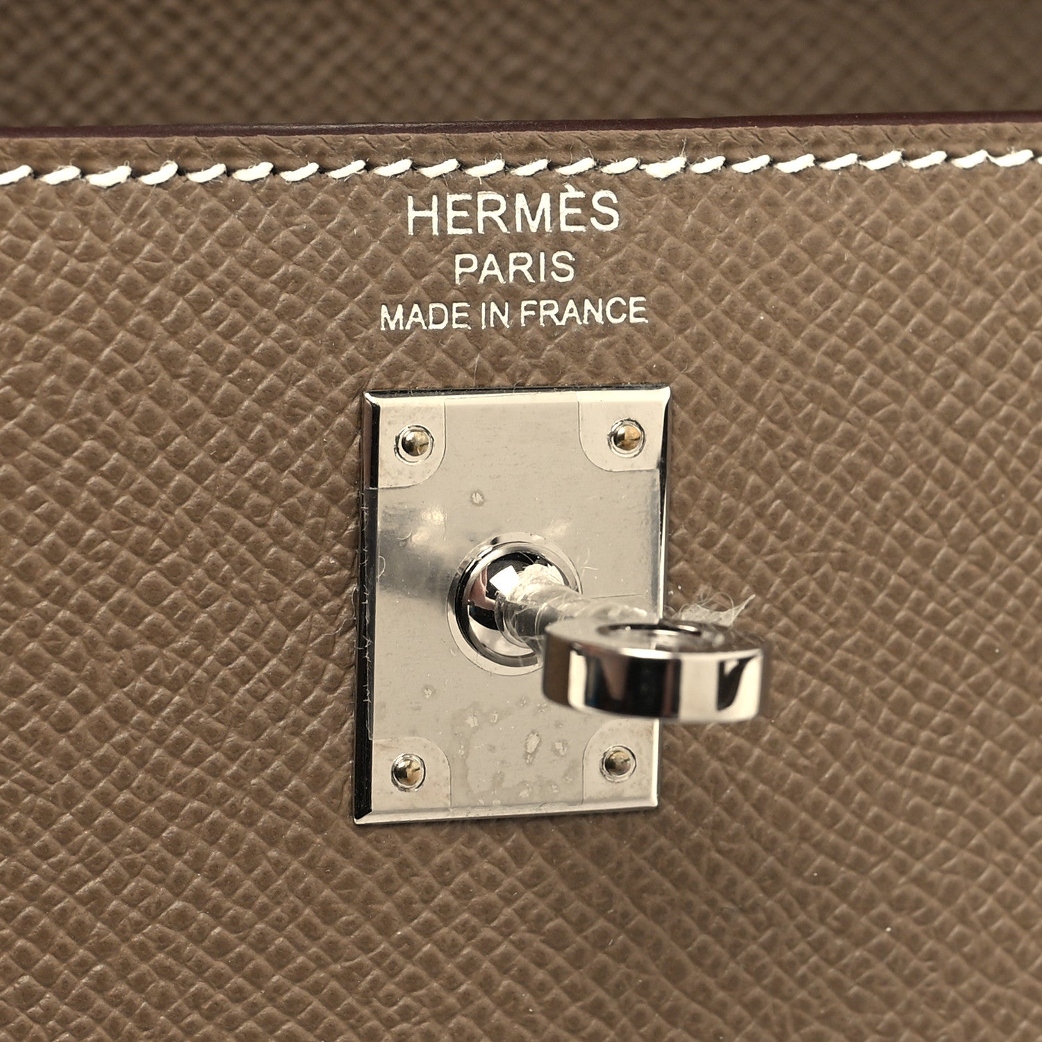 Hermes Epsom Kelly Sellier 25 Etoupe 6 of 10