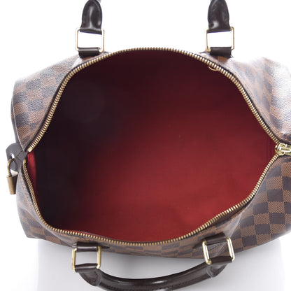 Louis Vuitton Damier Ebene Speedy 35 5 of 16