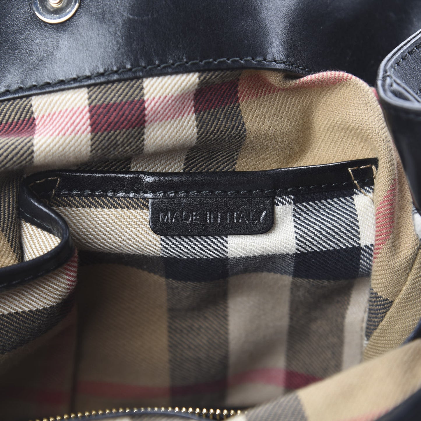 Soft Bridle Calfskin Small Canterbury Tote Black