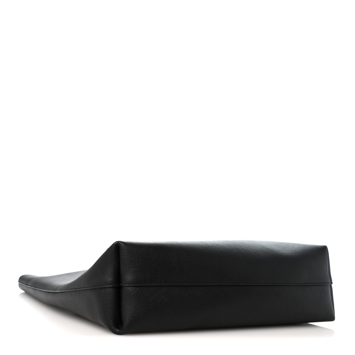 Saint Laurent Calfskin North-South Shopping Tote Black 3 of 12
