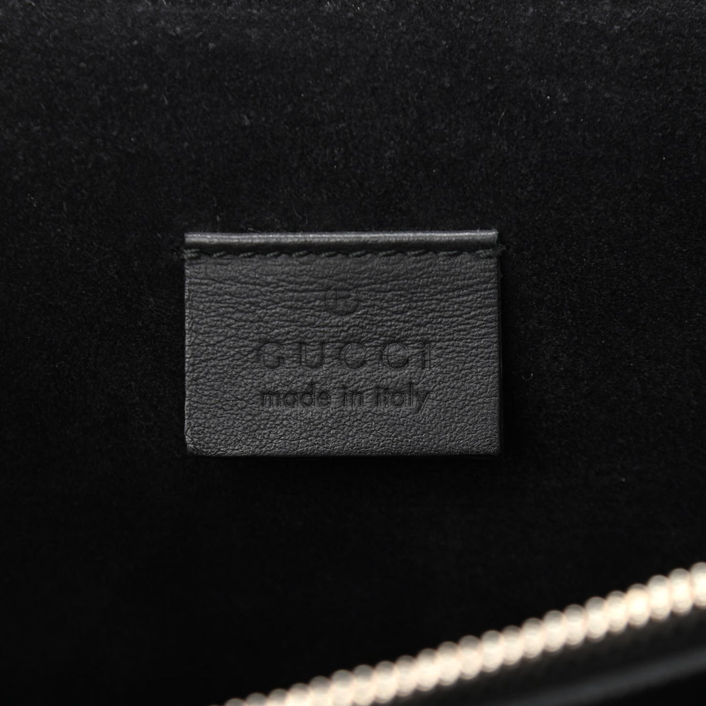 GG Supreme Monogram Medium Dionysus Shoulder Bag Black