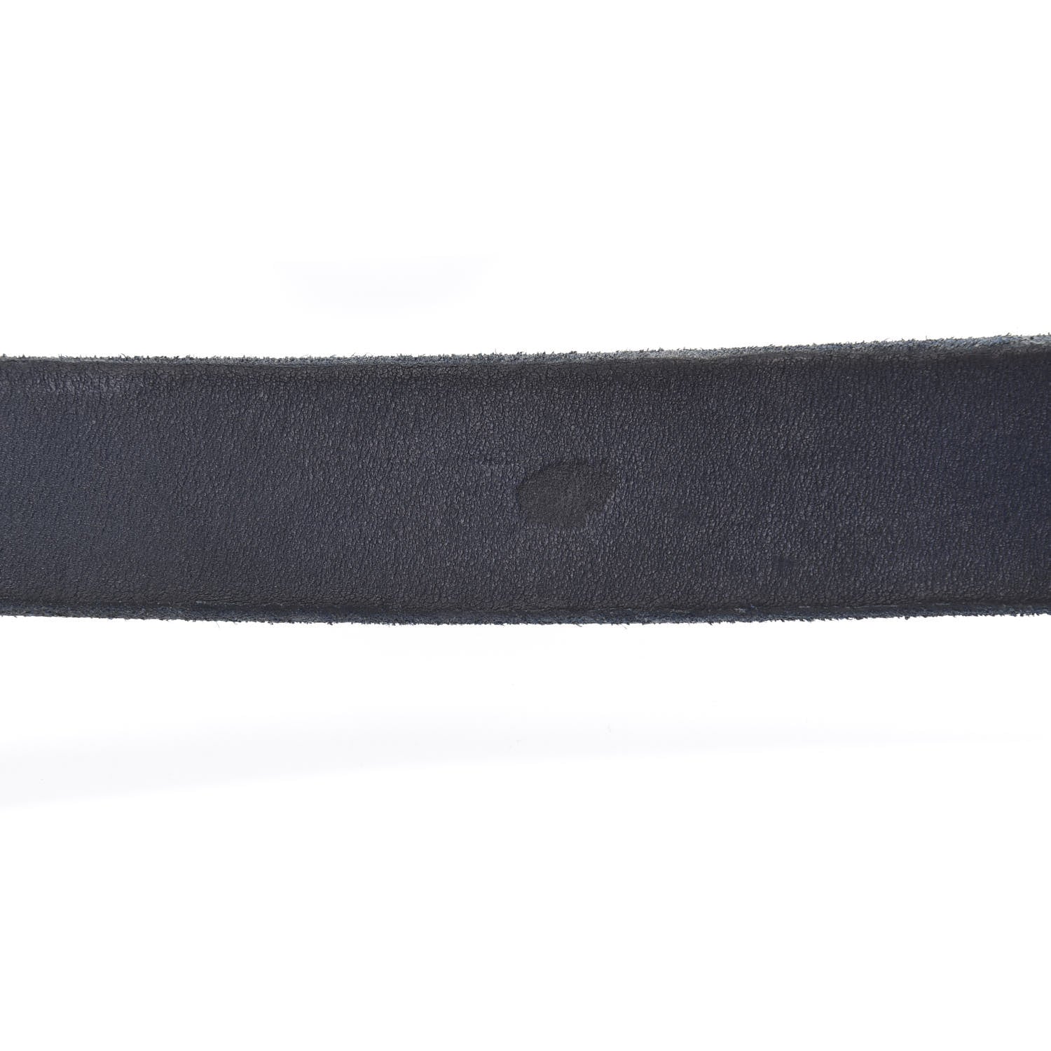 Gucci Cuoio Toscano Nickel Double G 30mm Belt 95 38 Blue 7 of 8