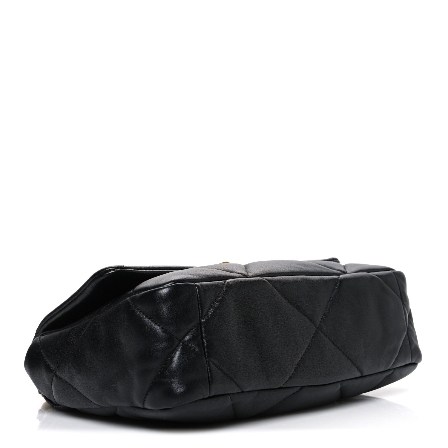 Chanel Lambskin Quilted Medium Chanel 19 Flap Black 4 of 11