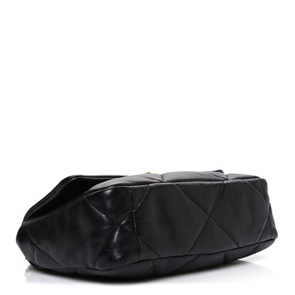 Chanel Lambskin Quilted Medium Chanel 19 Flap Black 4 of 11