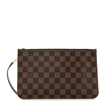 Louis Vuitton Damier Ebene Neverfull MM GM Pochette 1 of 11