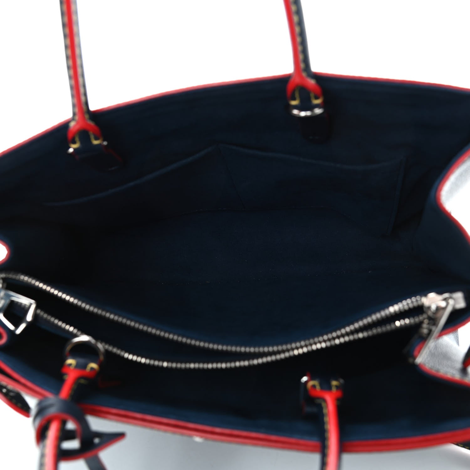 Louis Vuitton Epi Twist Tote Indigo Coquelicot 10 of 13