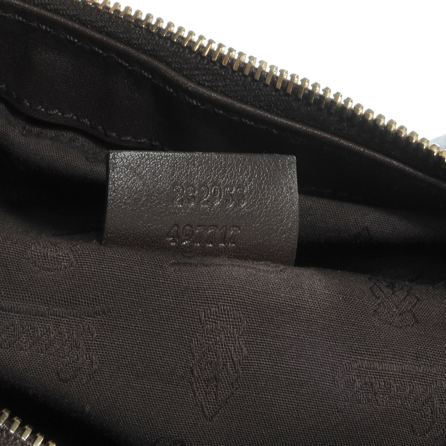 Guccissima Medium Sukey Hobo Dark Brown