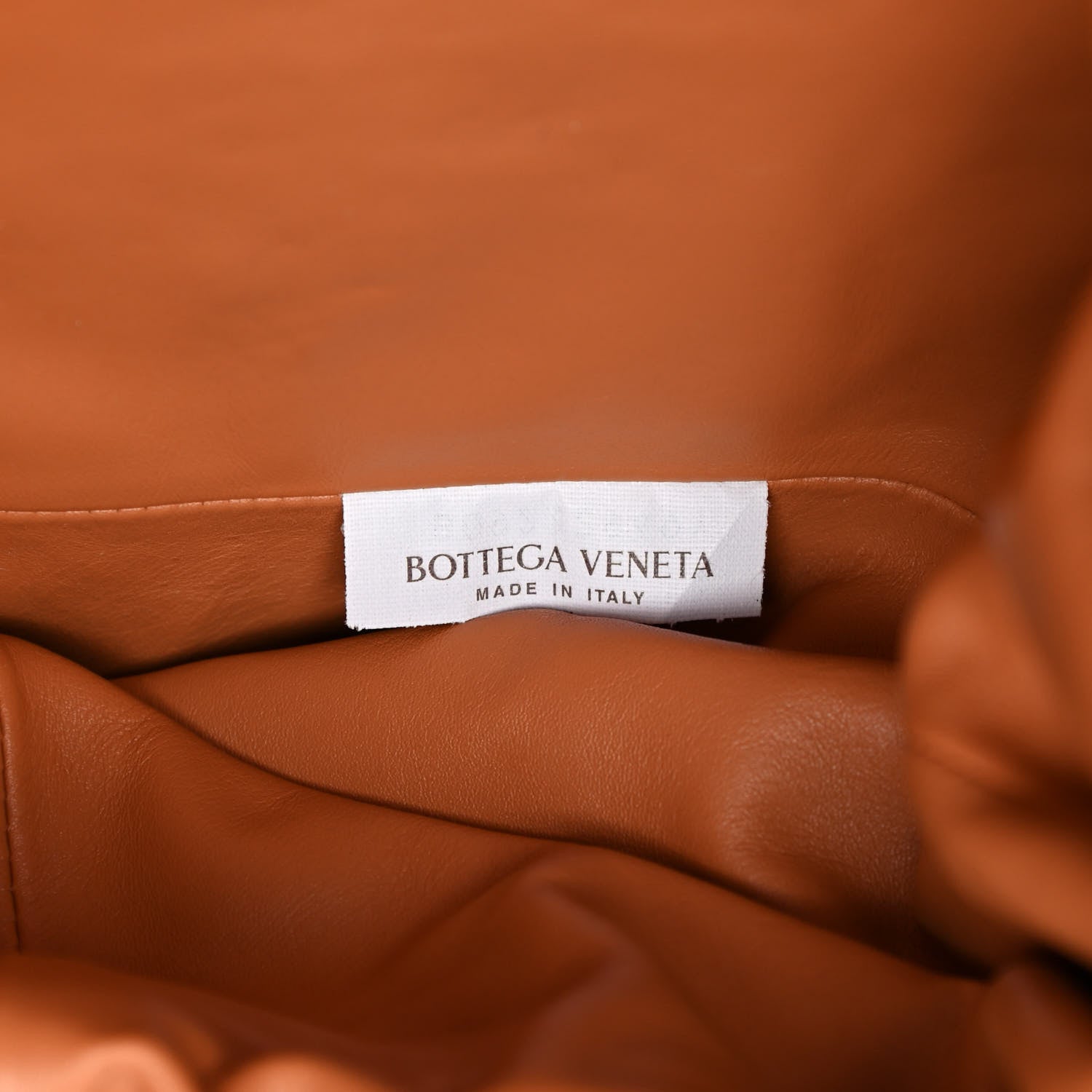 Bottega Veneta Smooth Butter Calf The Pouch Oversized Clutch Clay 7 of 10