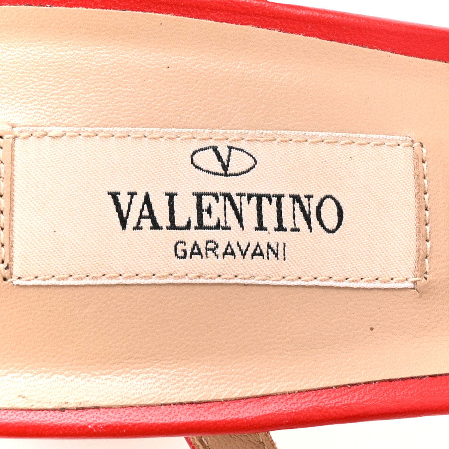 Valentino Garavani Calfskin Nappa Rockstud 60mm Caged Slide Sandals 41 Rosso Valentino 7 of 12