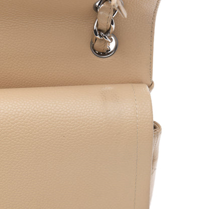 Chanel Caviar Quilted Jumbo Double Flap Beige Clair 18 of 18