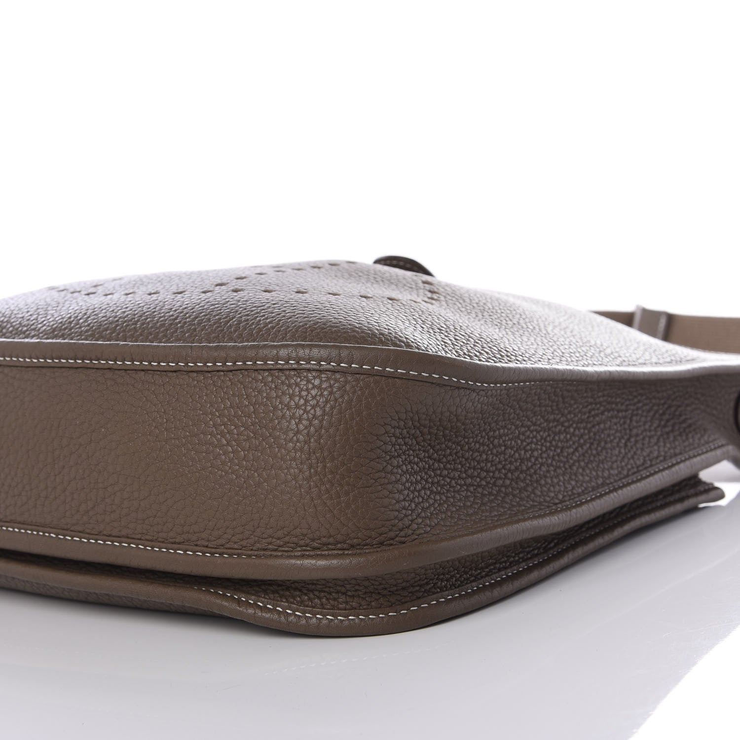 Hermes Taurillon Clemence Evelyne III PM Etoupe 7 of 8