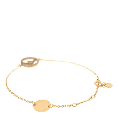 Fendi Brass Crystal F is Fendi Bracelet Gold 3 of 5