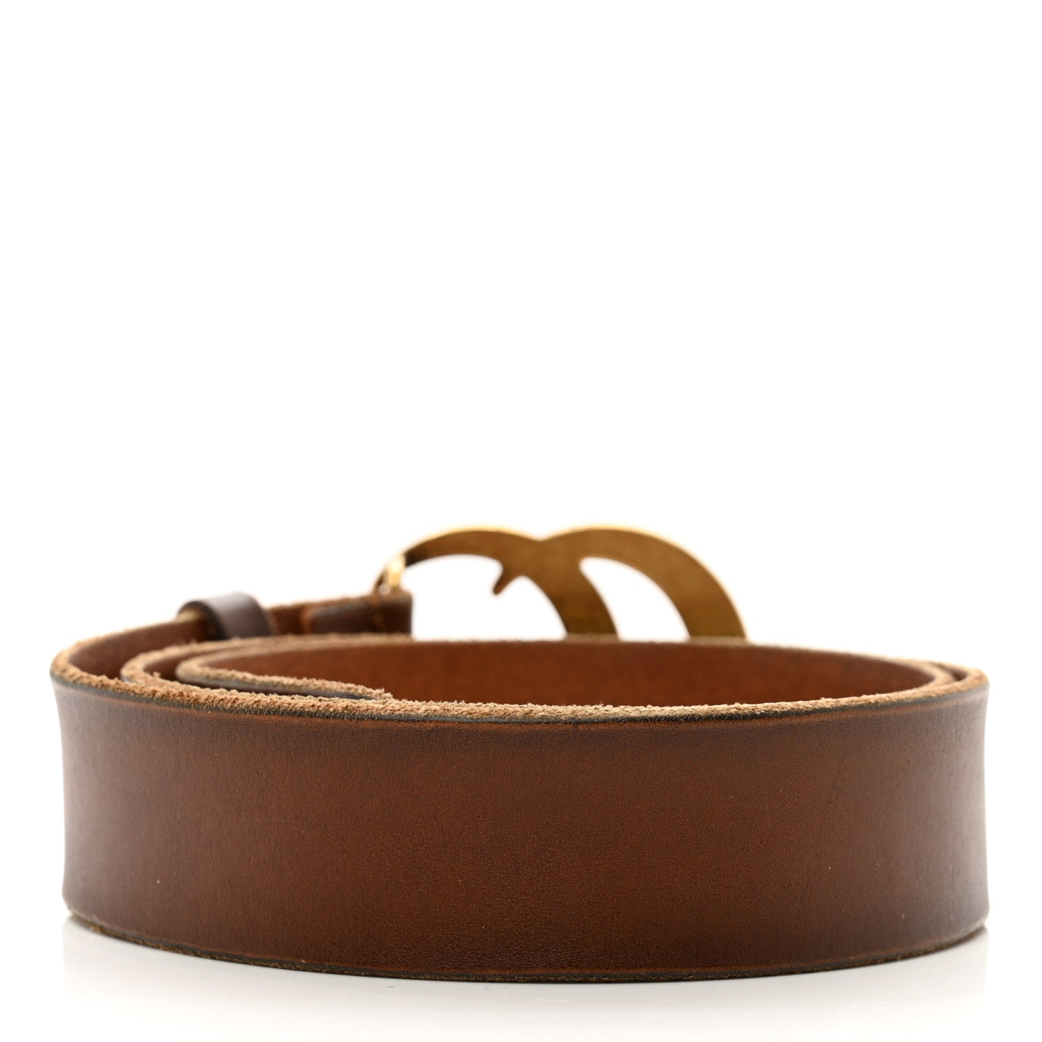 Gucci Faded Calfskin Double G 40mm Belt 85 34 Cuir 2 of 5